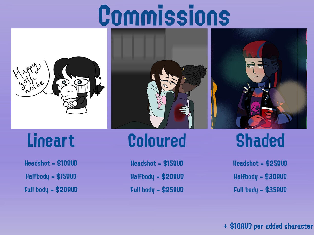 Commission sheet #1